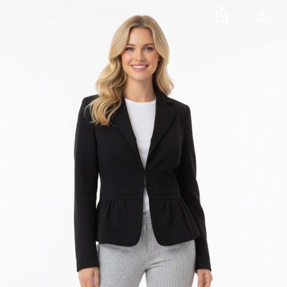 Jessica Mclintock black blazer jacket size 12